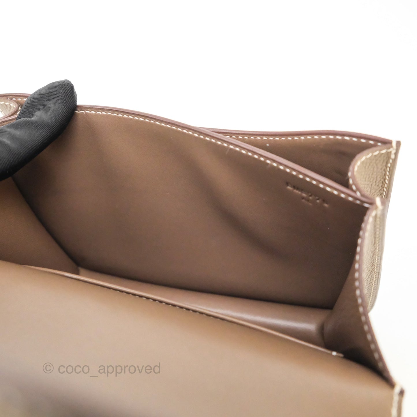 Hermès Constance Mini 18cm Mirror Etoupe Epsom Gold Hardware