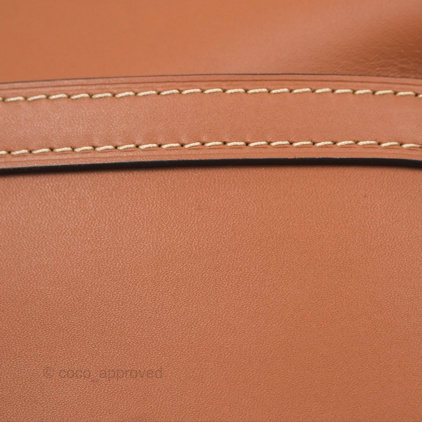 Loewe Small Raffia Gate Bag Smooth Calfskin in Tan