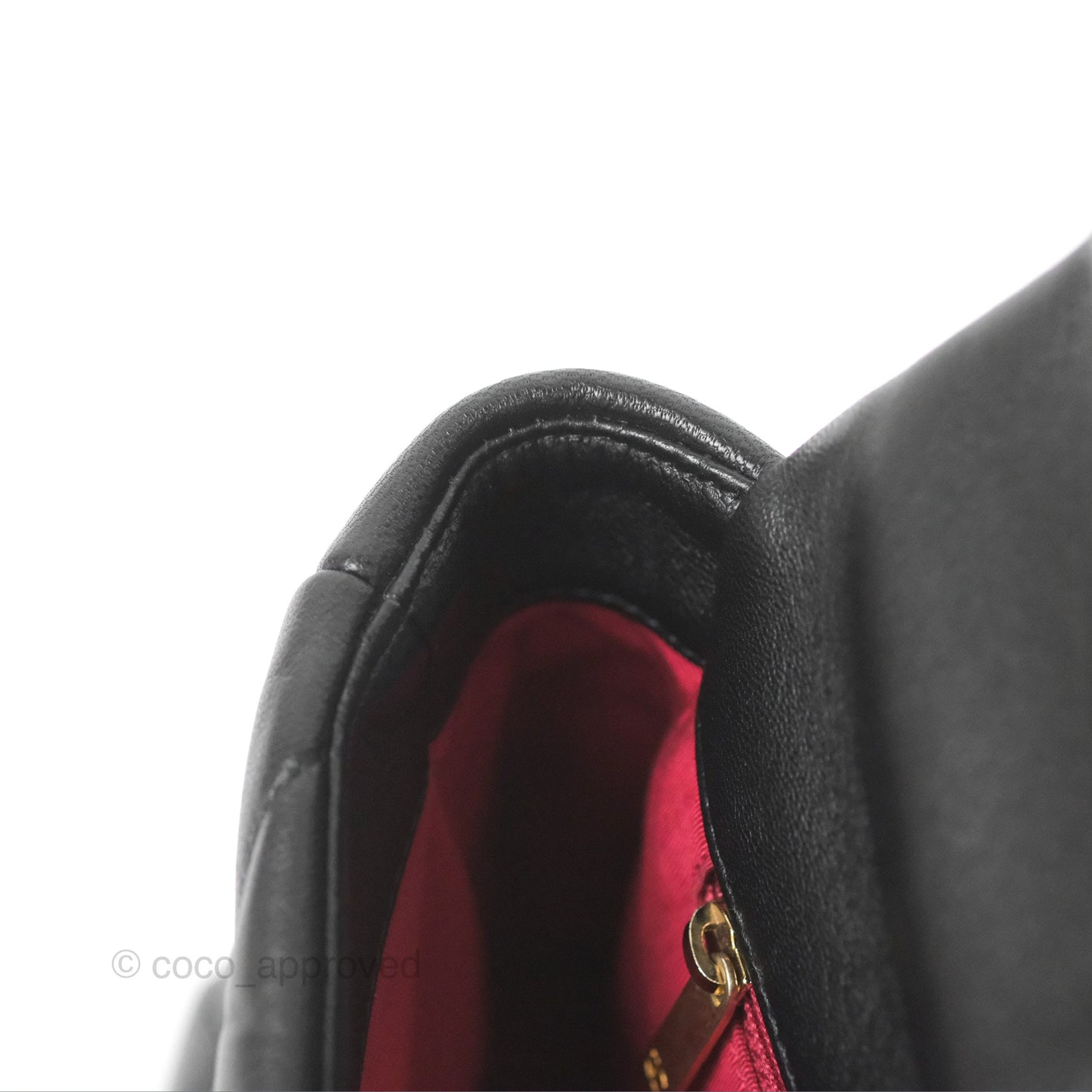 Chanel 19 Small Black Goatskin Mixed Hardware