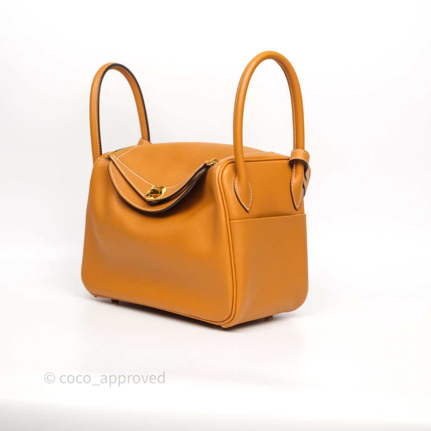 Hermès Lindy 26 Toffee 1H Taurillon Clemence Gold Hardware