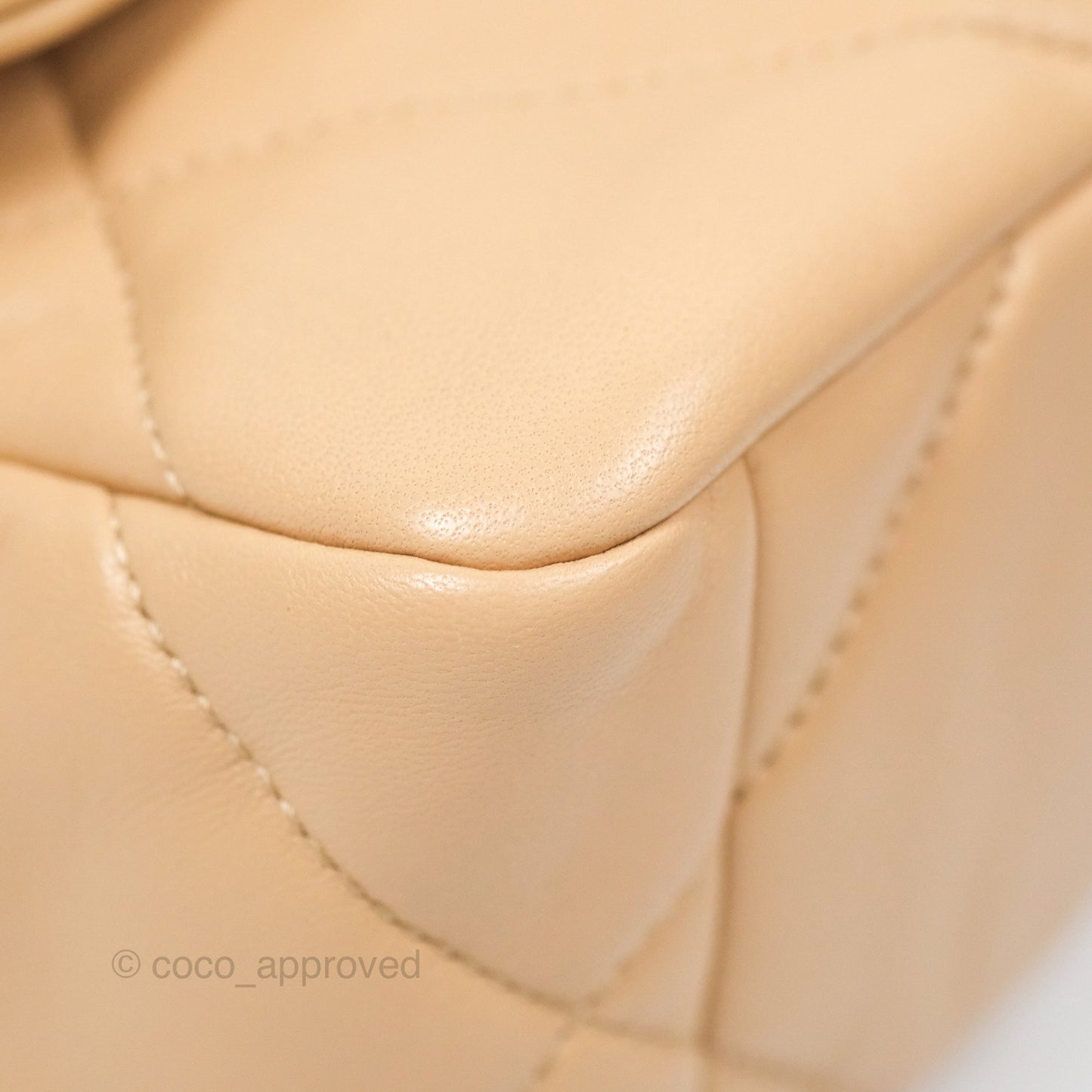Chanel 19 Small Beige Mixed Hardware