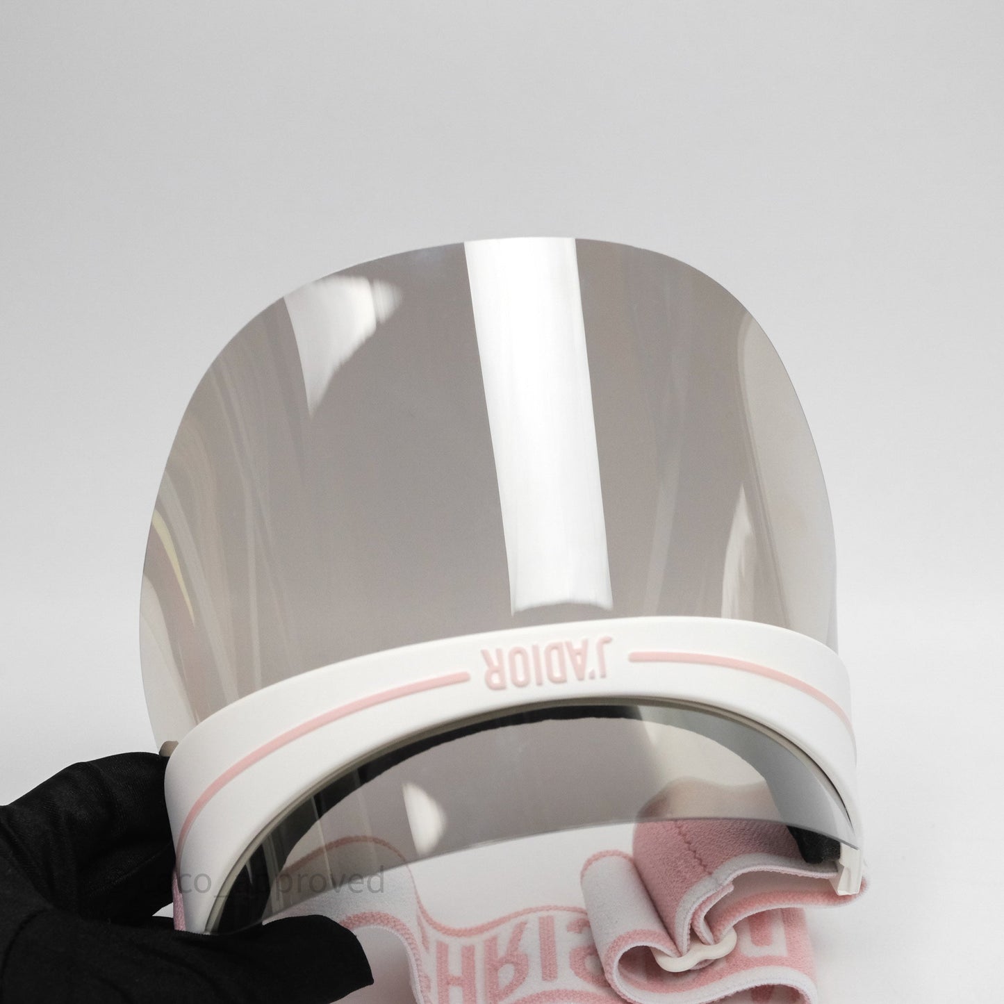 Christian Dior Diorclub Pink White Sun Visor