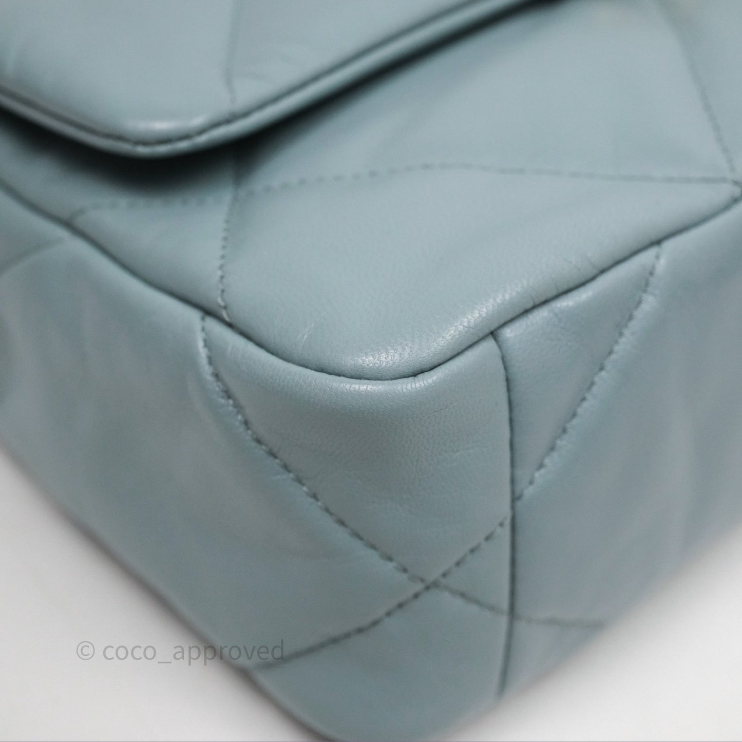 Chanel 19 Small Blue Mixed Hardware