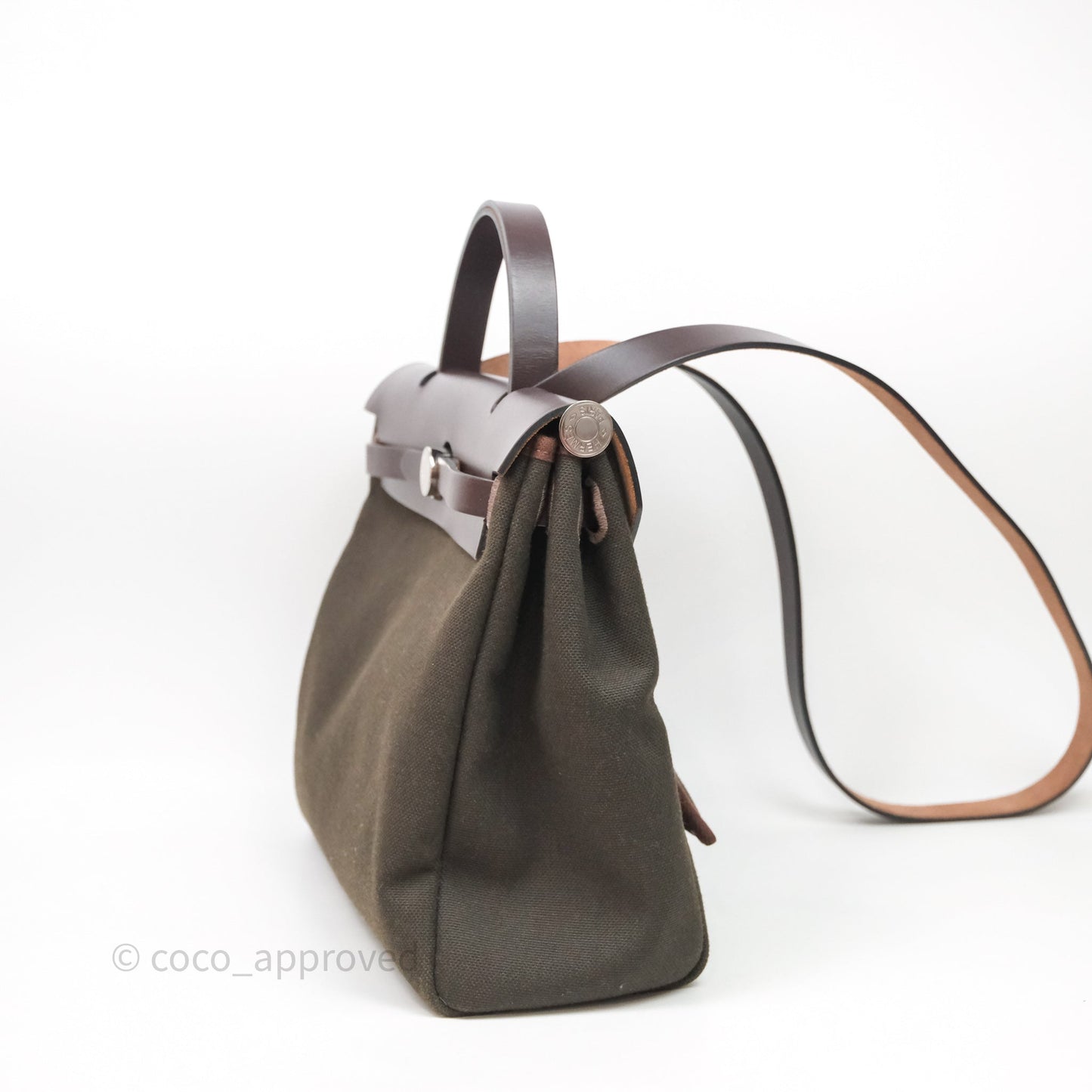 Hermès Herbag Zip 31 Dark Bronze Ebene 46 Palladium Hardware