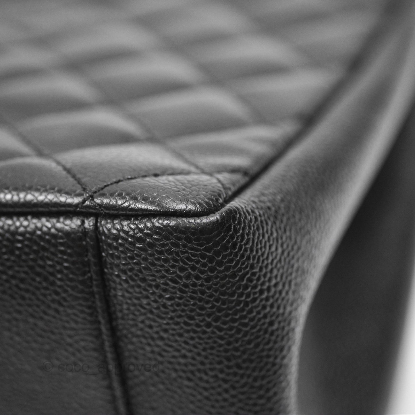 Chanel GST Black Caviar Gold Hardware