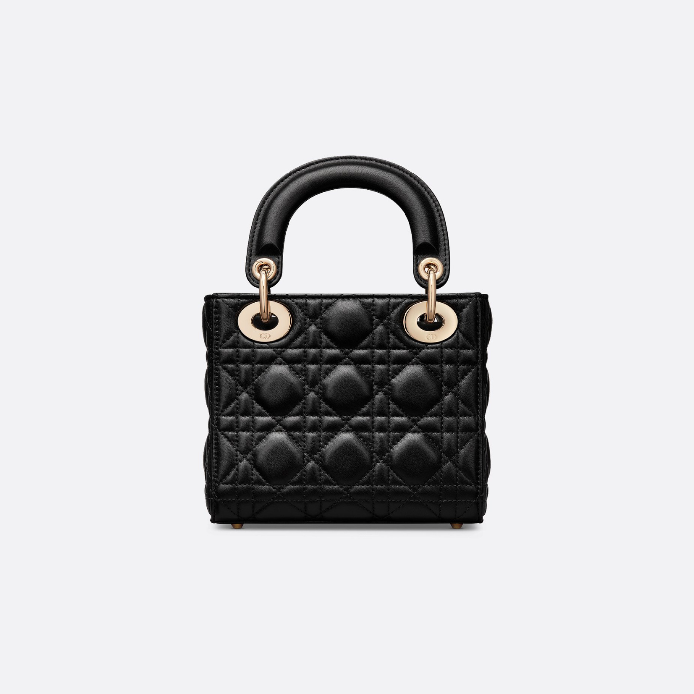 Luxury Dioramour Mini Lady Luxury Dior Bag Black Cannage Lambskin