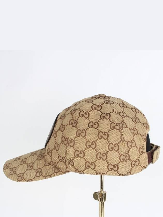 Luxury Gucci Trending 2025 GG Canvas Base Ball Cap M