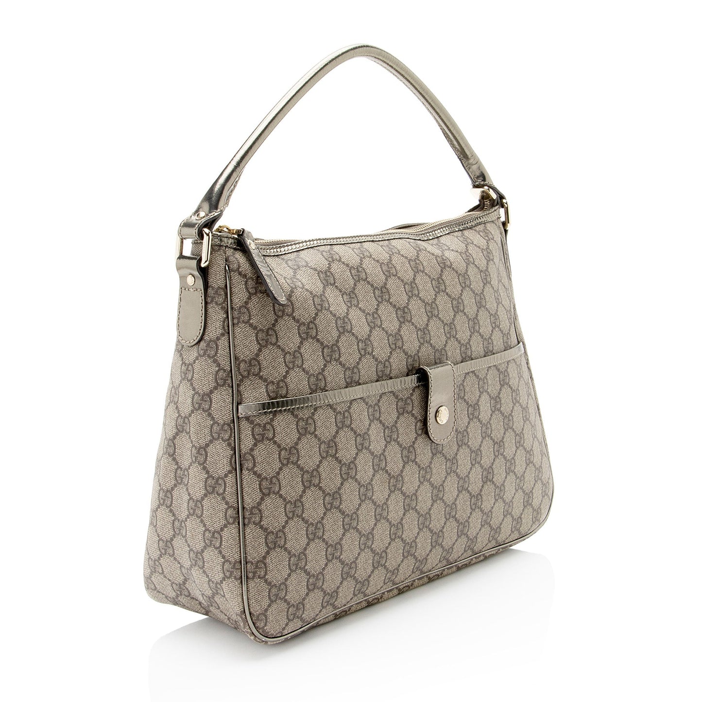 Luxury Gucci Trending 2025 GG Supreme Pocket Hobo