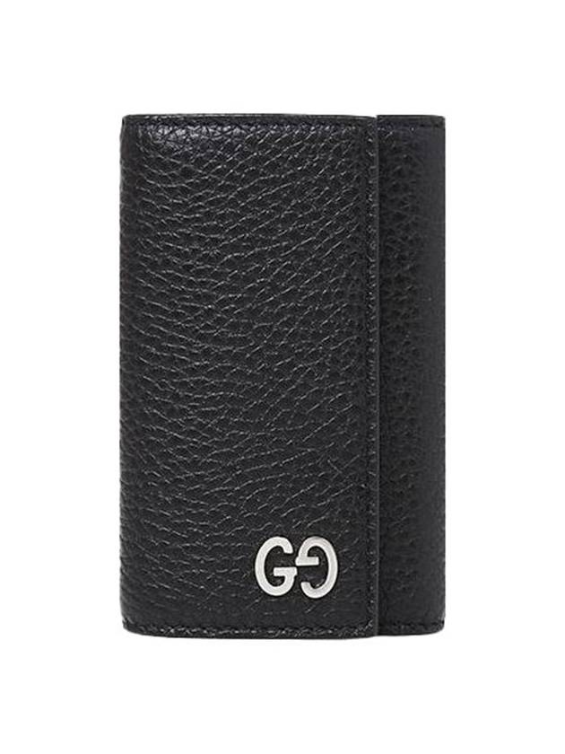 Luxury Gucci Trending 2025 Dorian Cima Key Wallet Black
