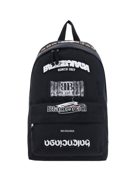 Luxury Balenciaga Explorer Backpack Black