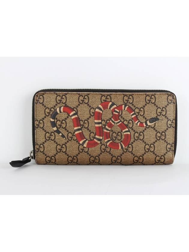 Luxury Gucci Trending 2025 Snake zipper long wallet