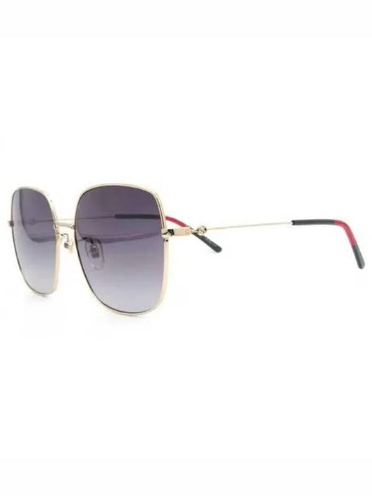 Luxury Gucci Trending 2025 Eyewear Interlocking G Square Sunglasses Black