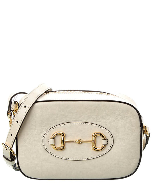 Luxury Gucci Trending 2025 Horsebit 1955 Small Leather Shoulder Bag