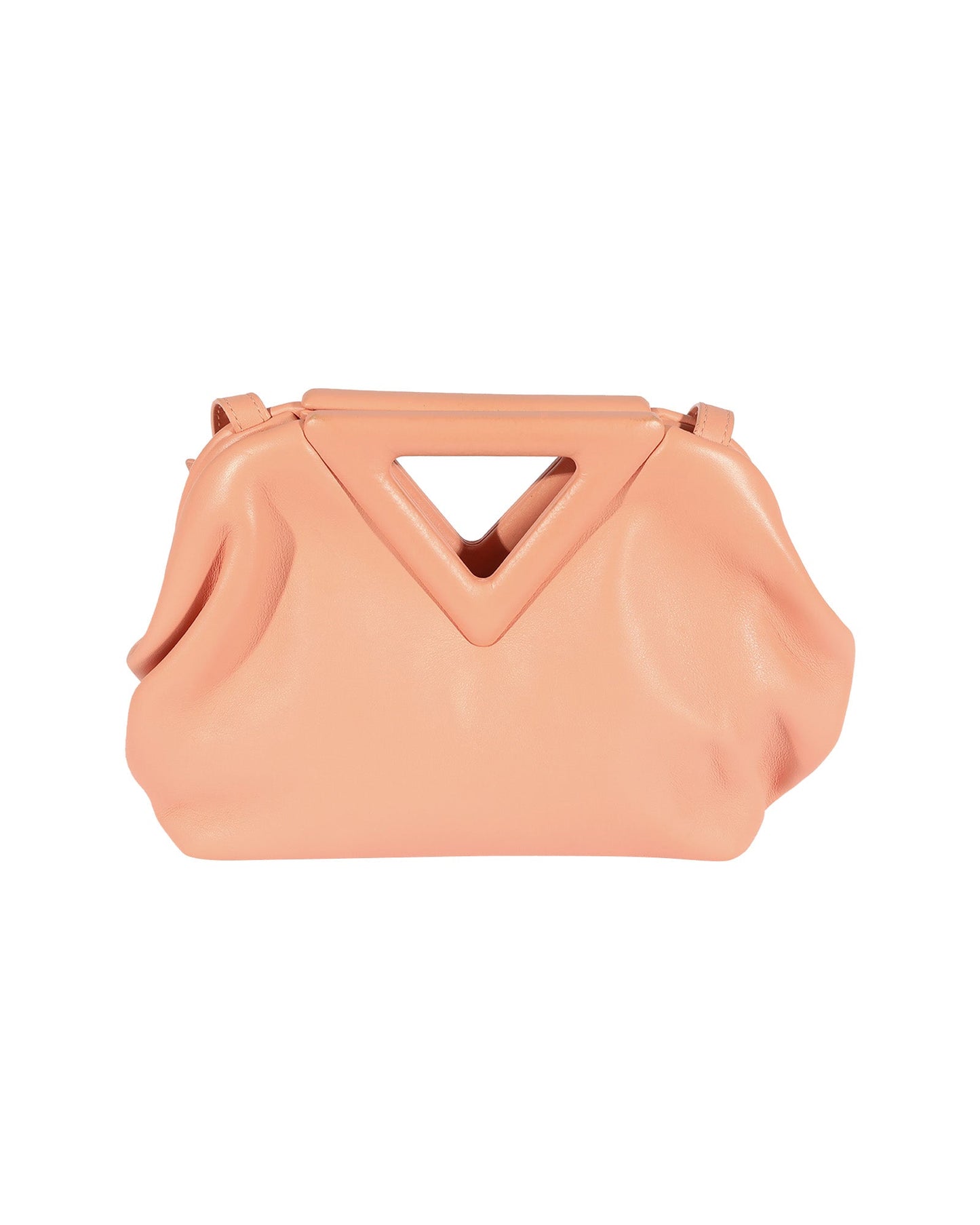 Luxury Bottega Veneta Peachy Calfskin Small The Point Bag