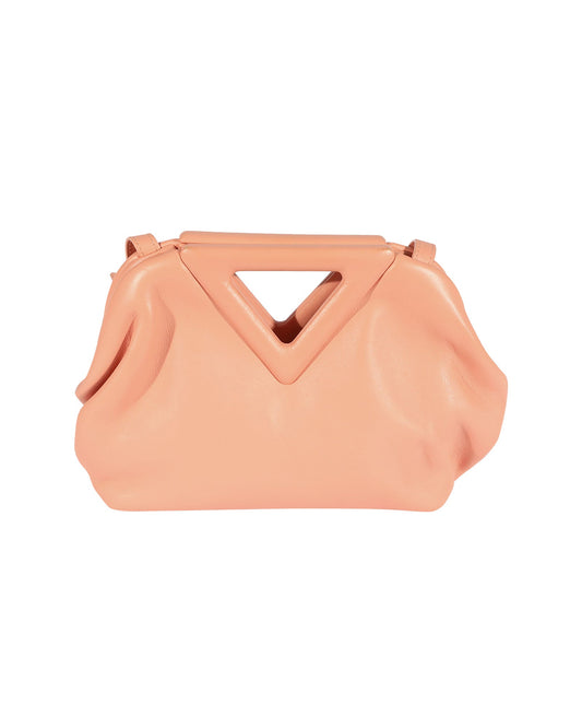 Luxury Bottega Veneta Peachy Calfskin Small The Point Bag