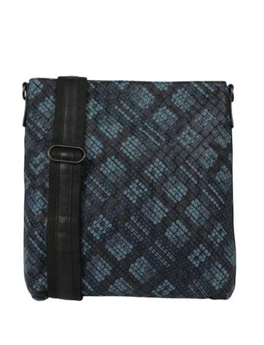 Luxury Bottega Veneta Tartan Dot Imitation Messenger Bag