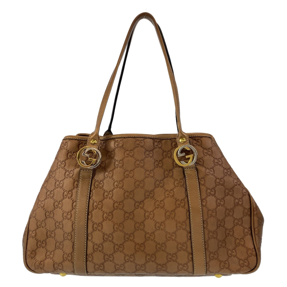 Luxury Gucci Trending 2025 Leather Interlocking GG Tote Bag