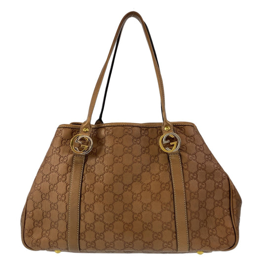 Luxury Gucci Trending 2025 Leather Interlocking GG Tote Bag