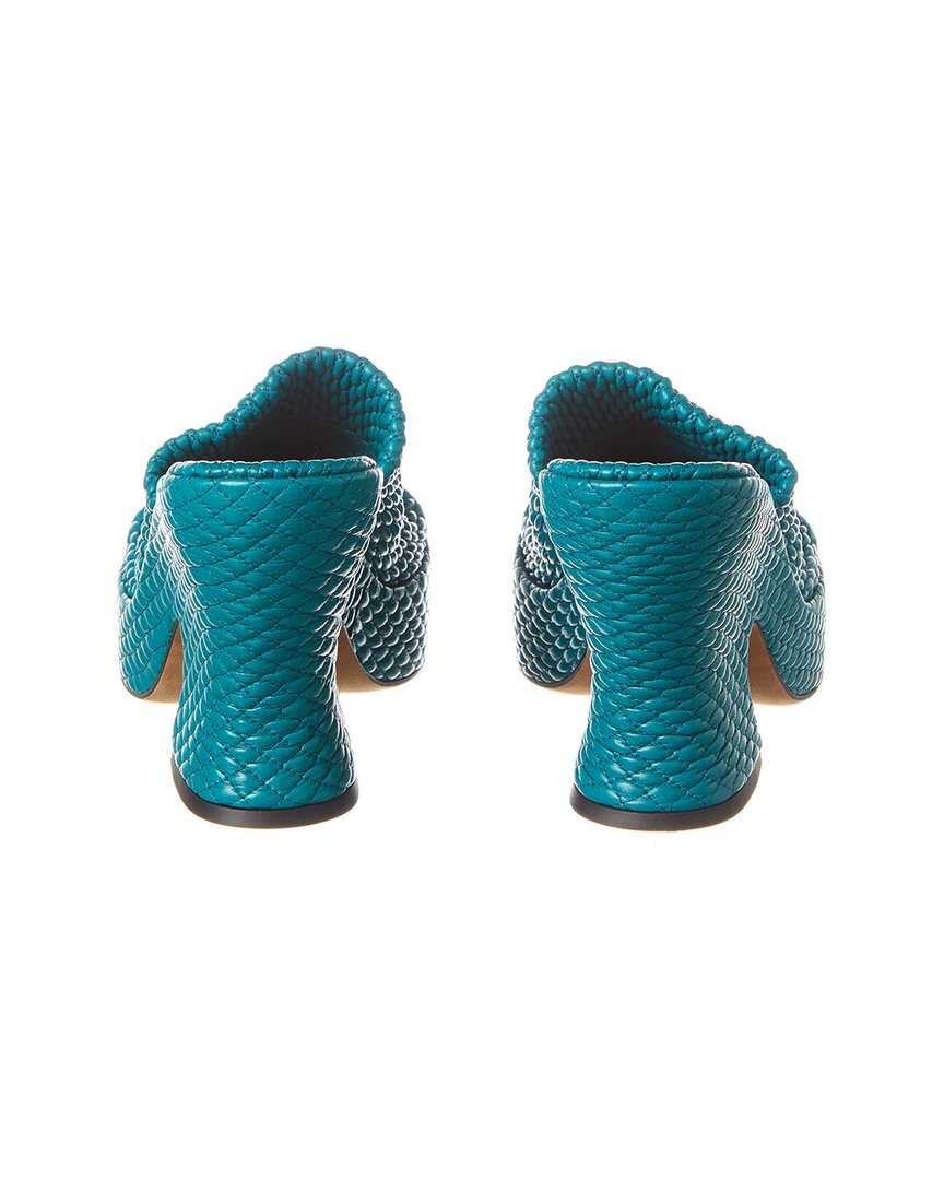 Luxury Bottega Veneta Leather Platform Sandal
