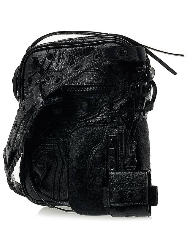 Luxury Balenciaga Le Cagole Crossbody Bag Black