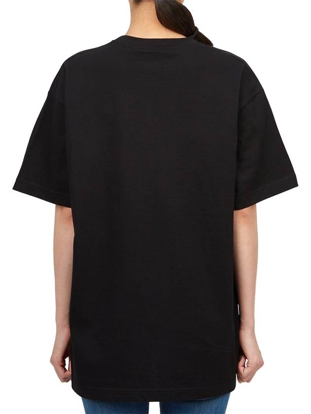 Luxury Gucci Trending 2025 Web Print Cotton Short Sleeve T-Shirt Black