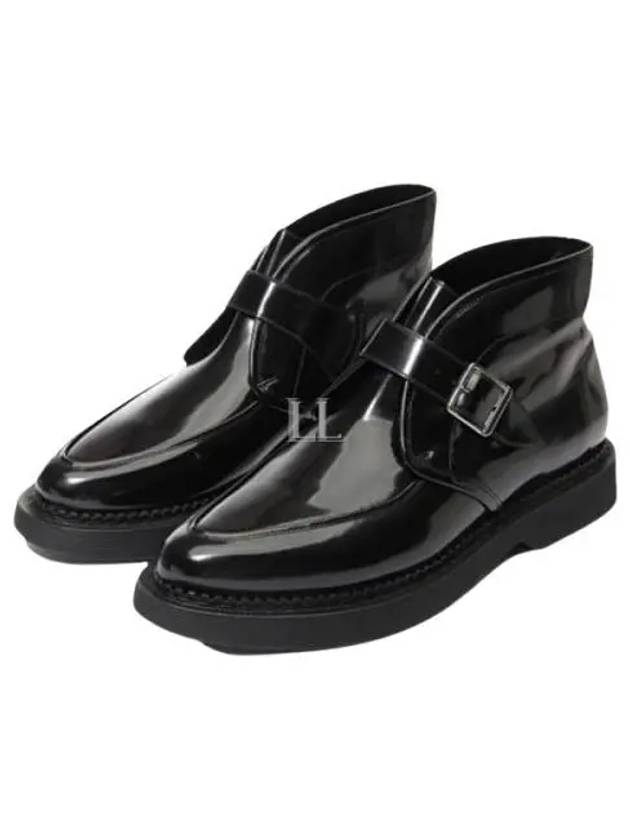 Luxury Saint Laurent Teddy Monkstrap Black