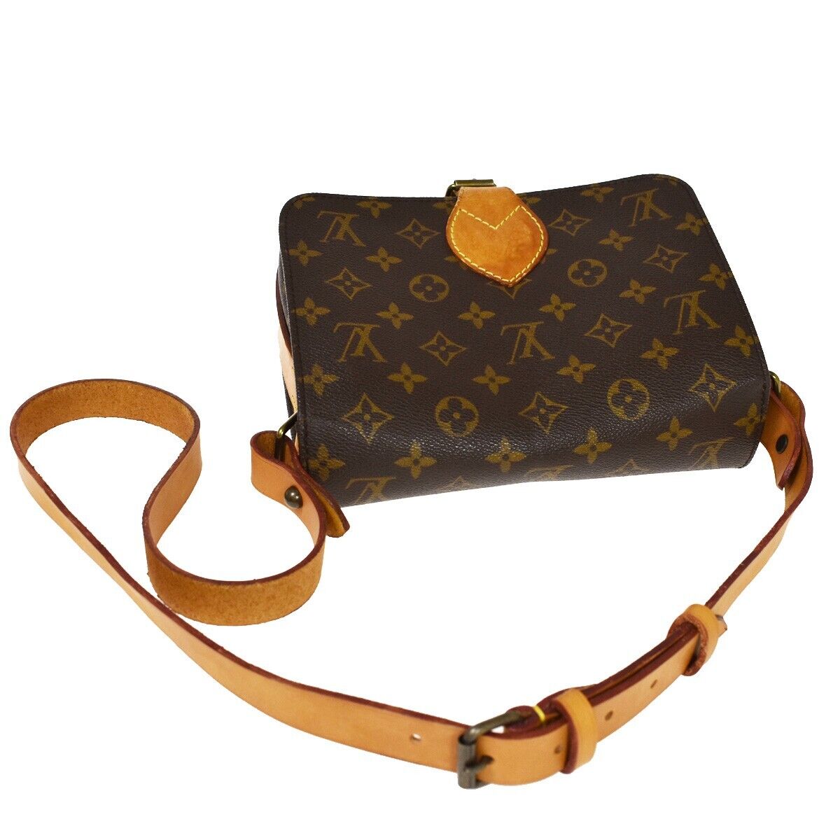 Louis Vuitton Cartouchiere  Canvas Shoulder Bag ()