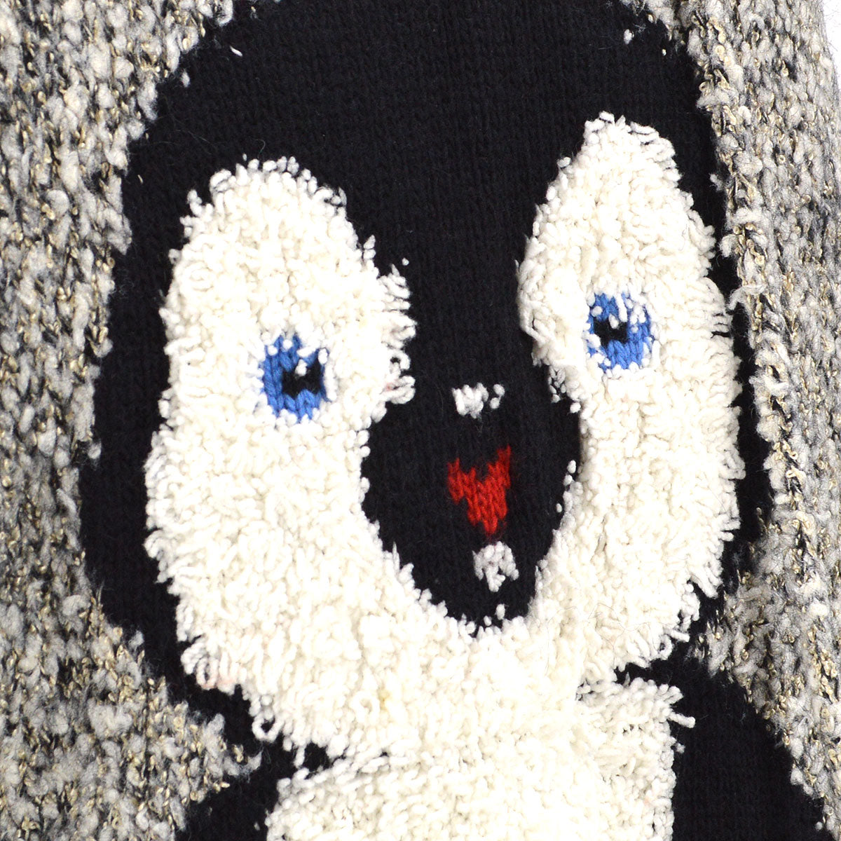 Luxury Chanel 2007 CC penguin-motif knitted hoodie #38