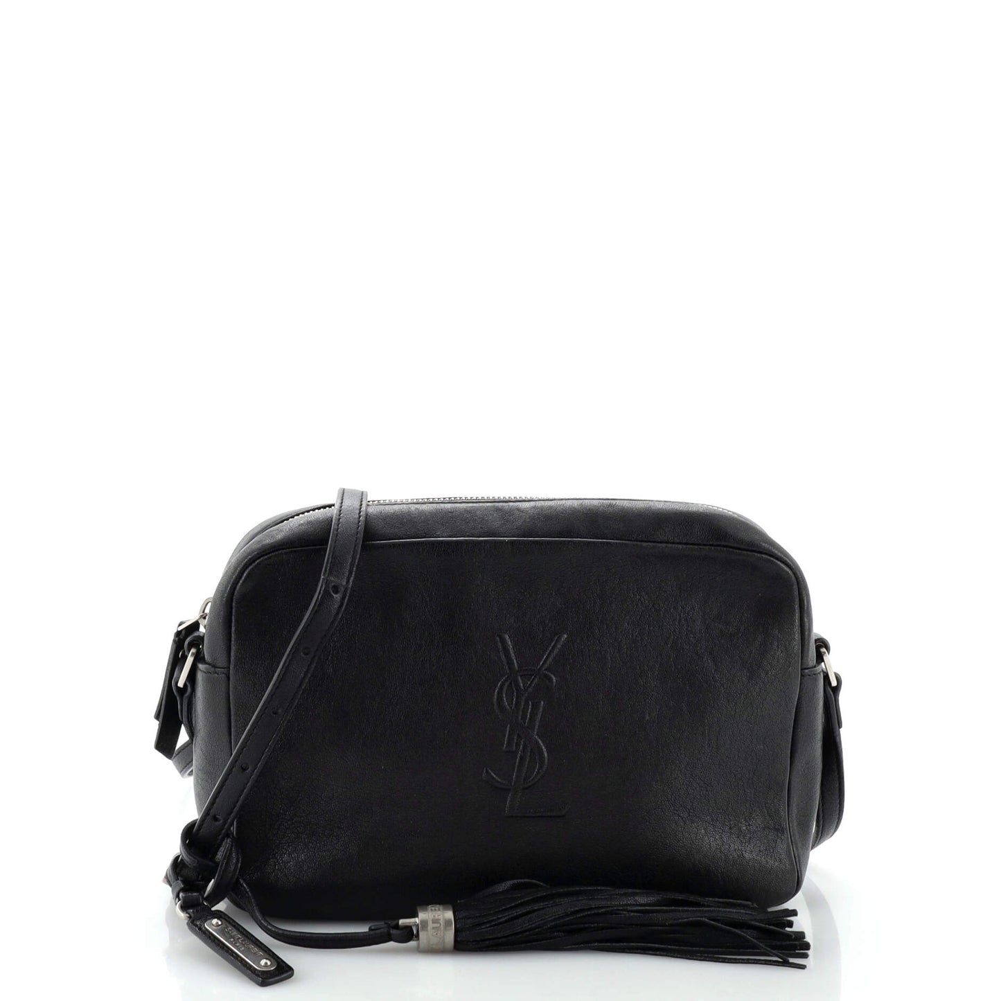 Luxury Saint Laurent Lou Camera Bag Leather Small