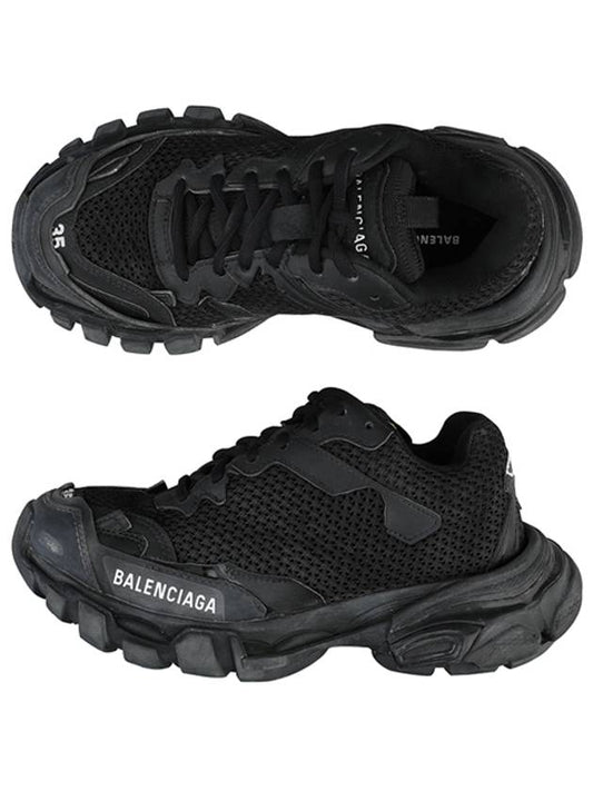 Luxury Balenciaga Track 3 Low-Top Sneakers Black