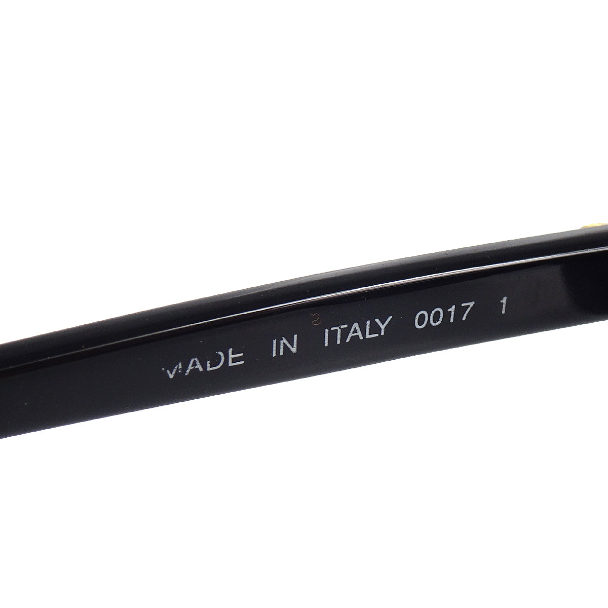 Luxury Chanel Round Sunglasses Eyewear Black Small New