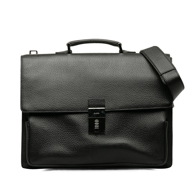Luxury Gucci Trending 2025 Business Bag Black Leather Men Luxury Gucci Trending 2025