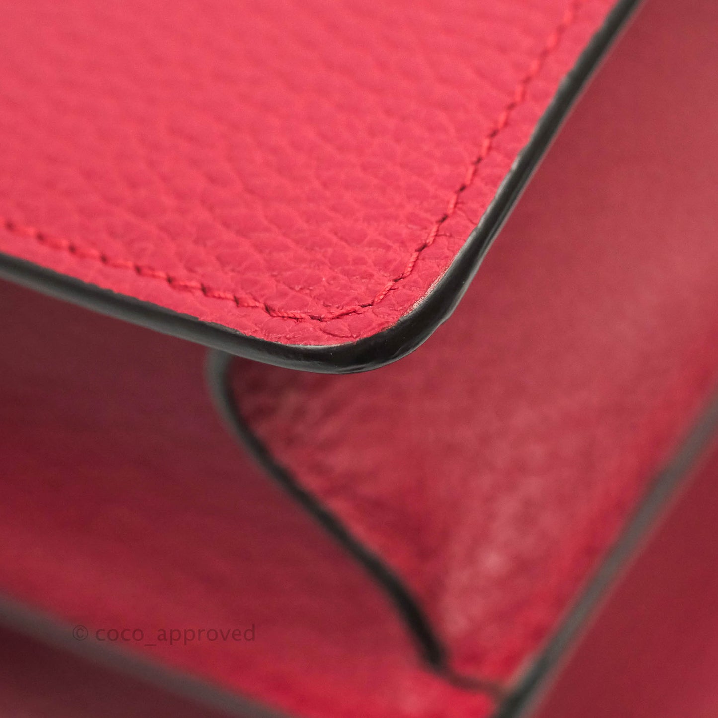 Gucci Medium Dionysus Red Leather Bamboo Top Handle Bag