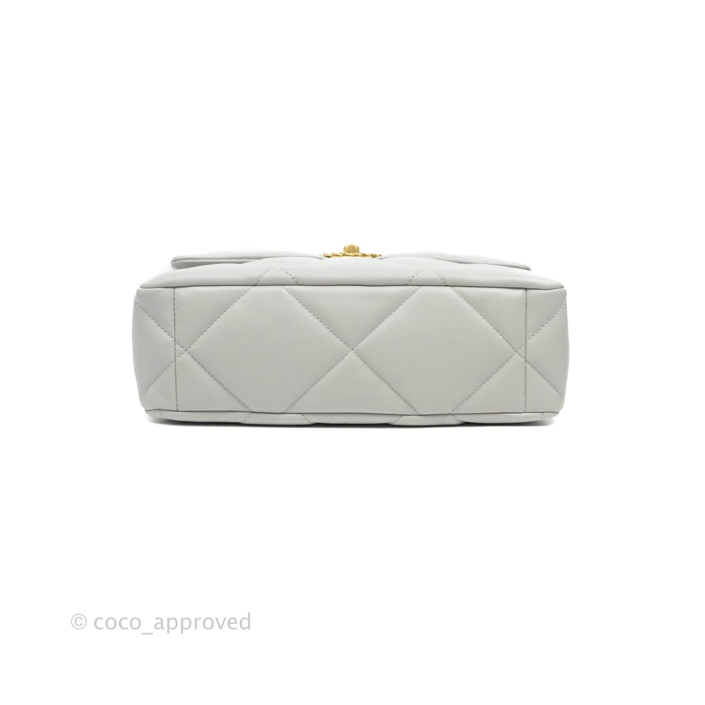 Chanel 19 Medium Grey Lambskin Mixed Hardware 21A