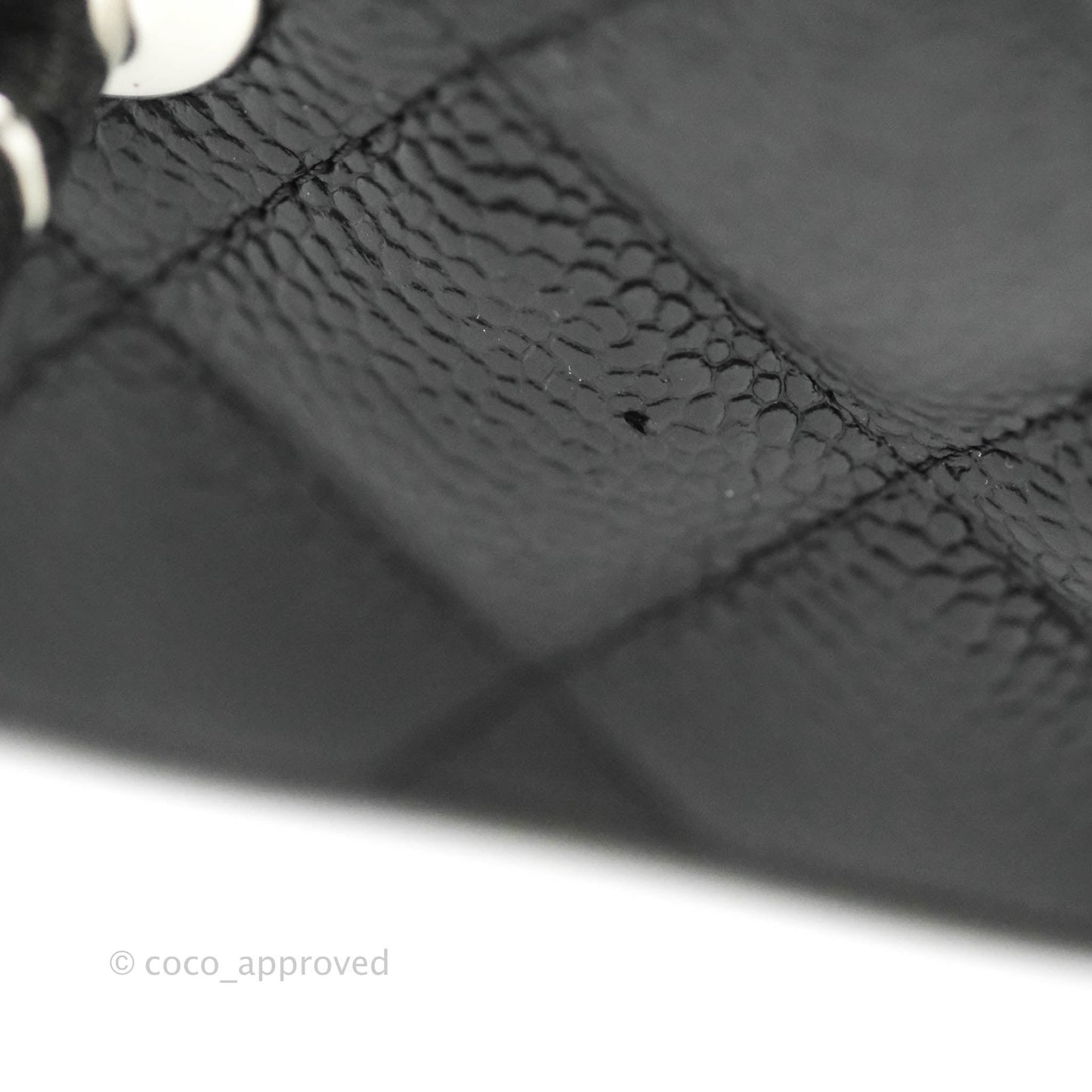 Chanel Jumbo Double Flap Black Caviar Silver Hardware⁣⁣