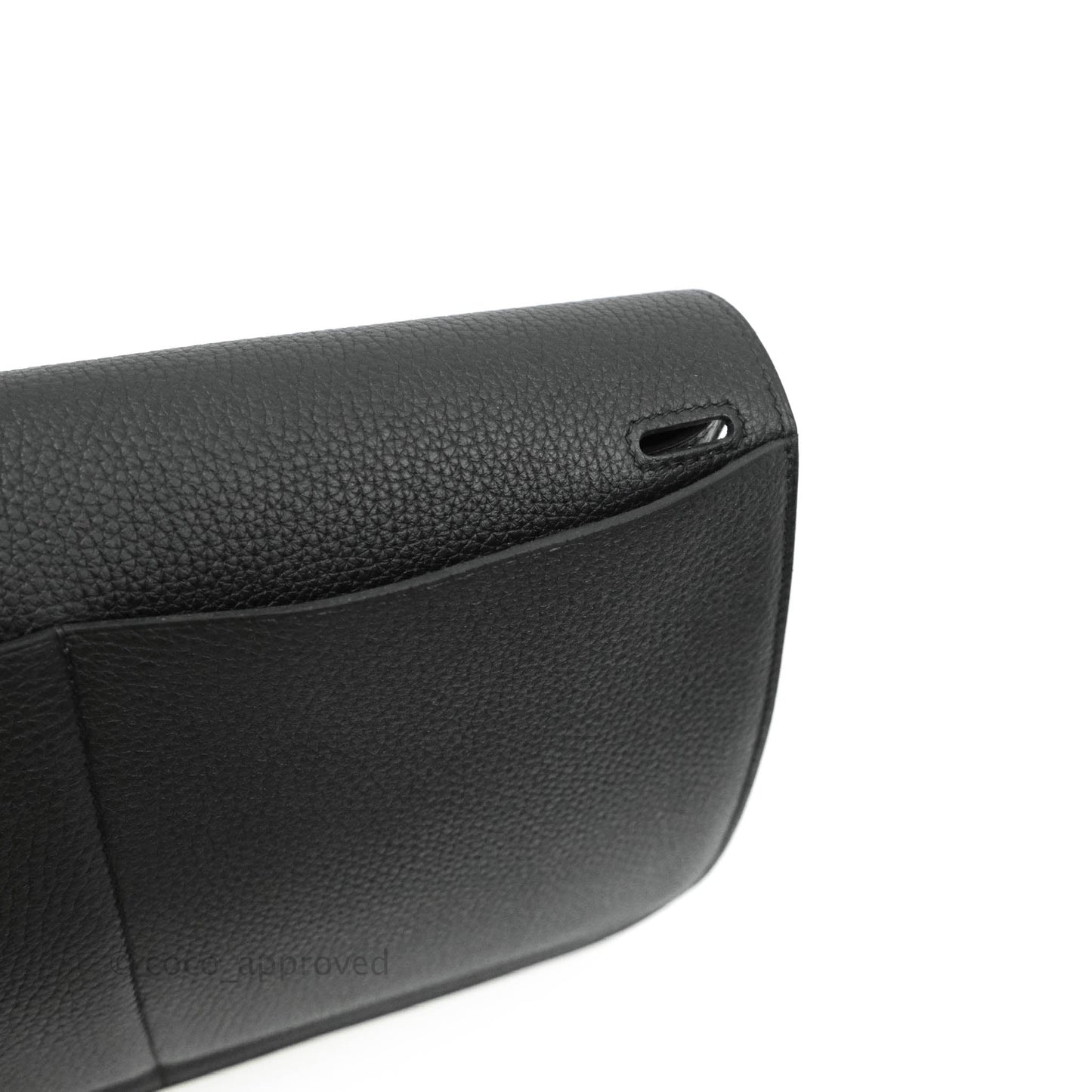 Hermès Halzan 31 Black Palladium Hardware