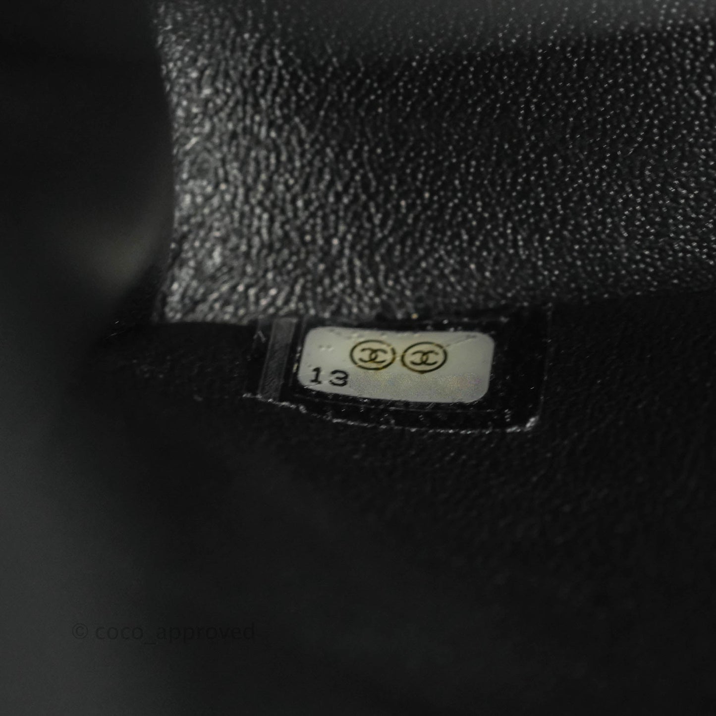 Chanel Classic M/L Medium Double Flap Black Caviar Gold Hardware