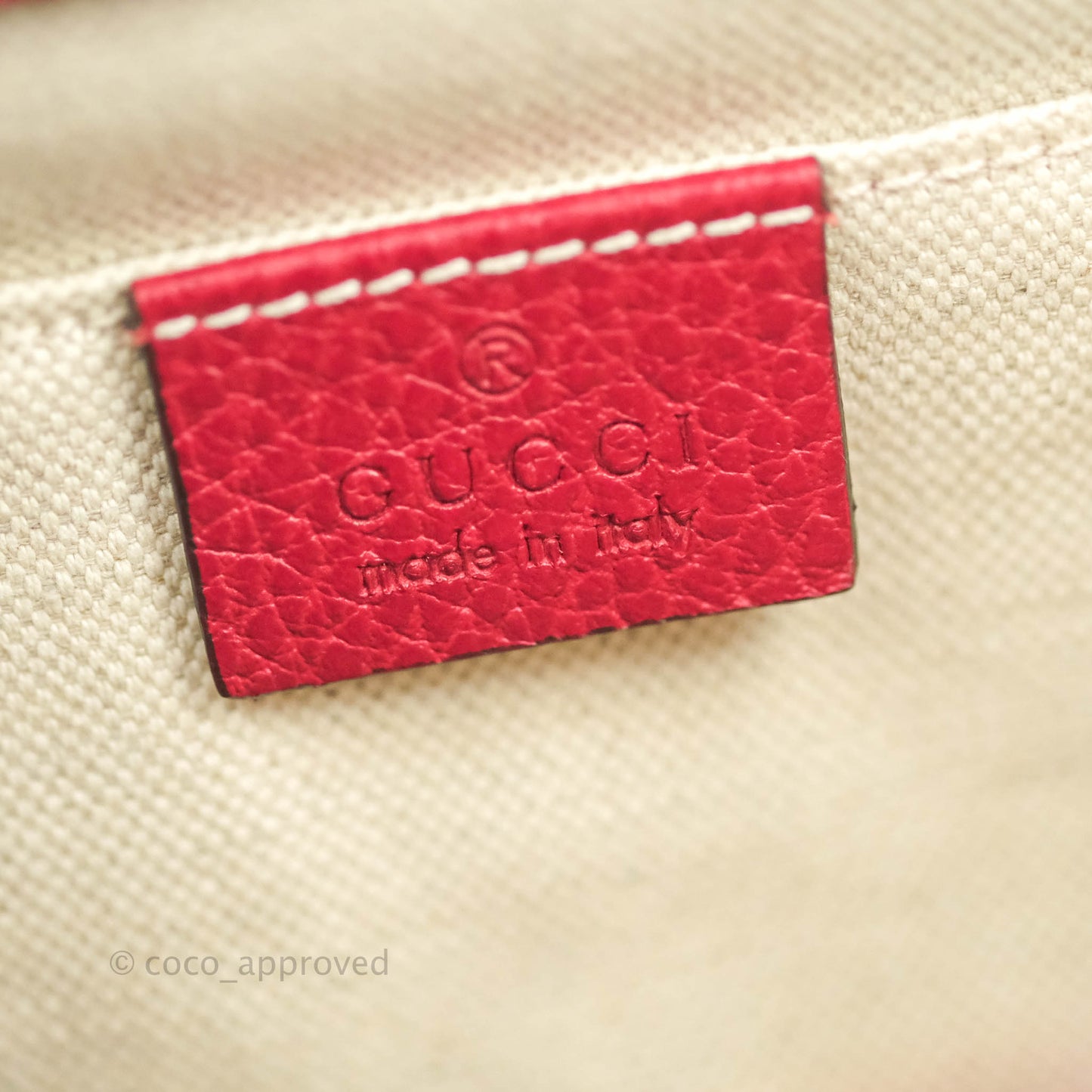 Gucci Medium Dionysus Red Leather Bamboo Top Handle Bag