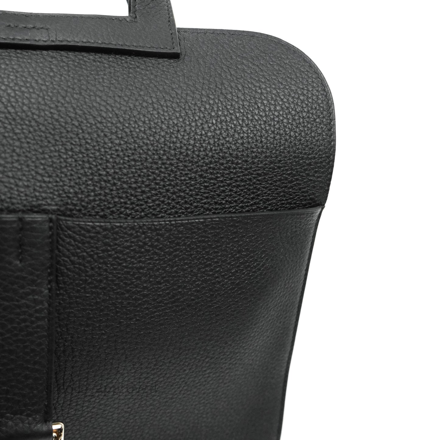 Hermès Halzan 31 Black Palladium Hardware