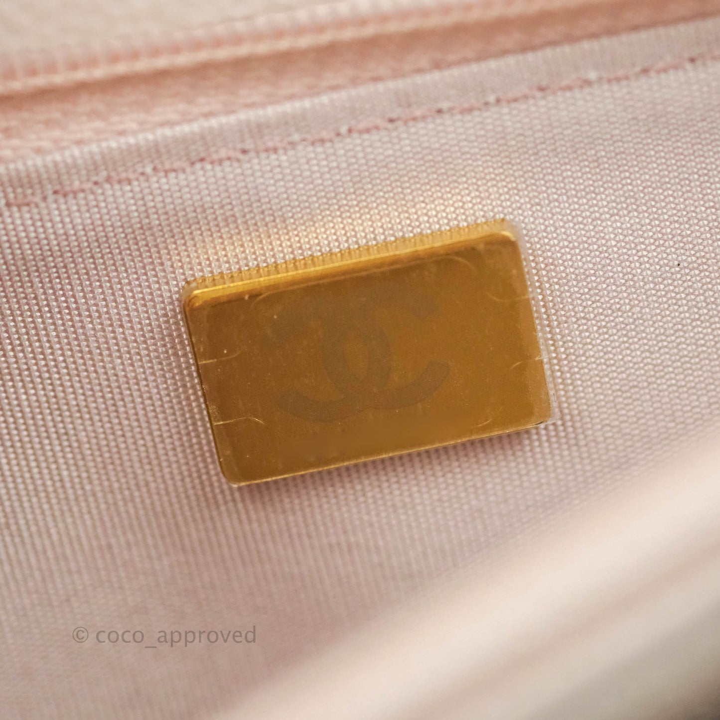 Chanel Quilted WOC Lilac Caviar CC Coco Chain Gold Hardware