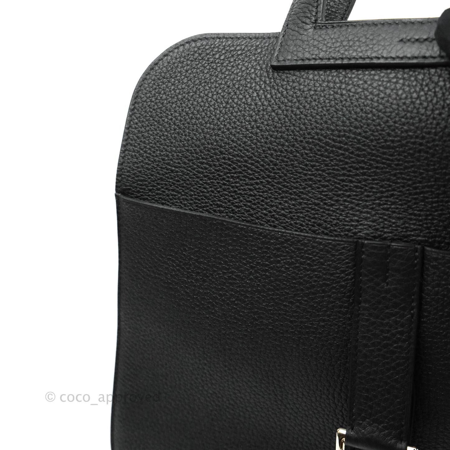 Hermès Halzan 31 Black Palladium Hardware
