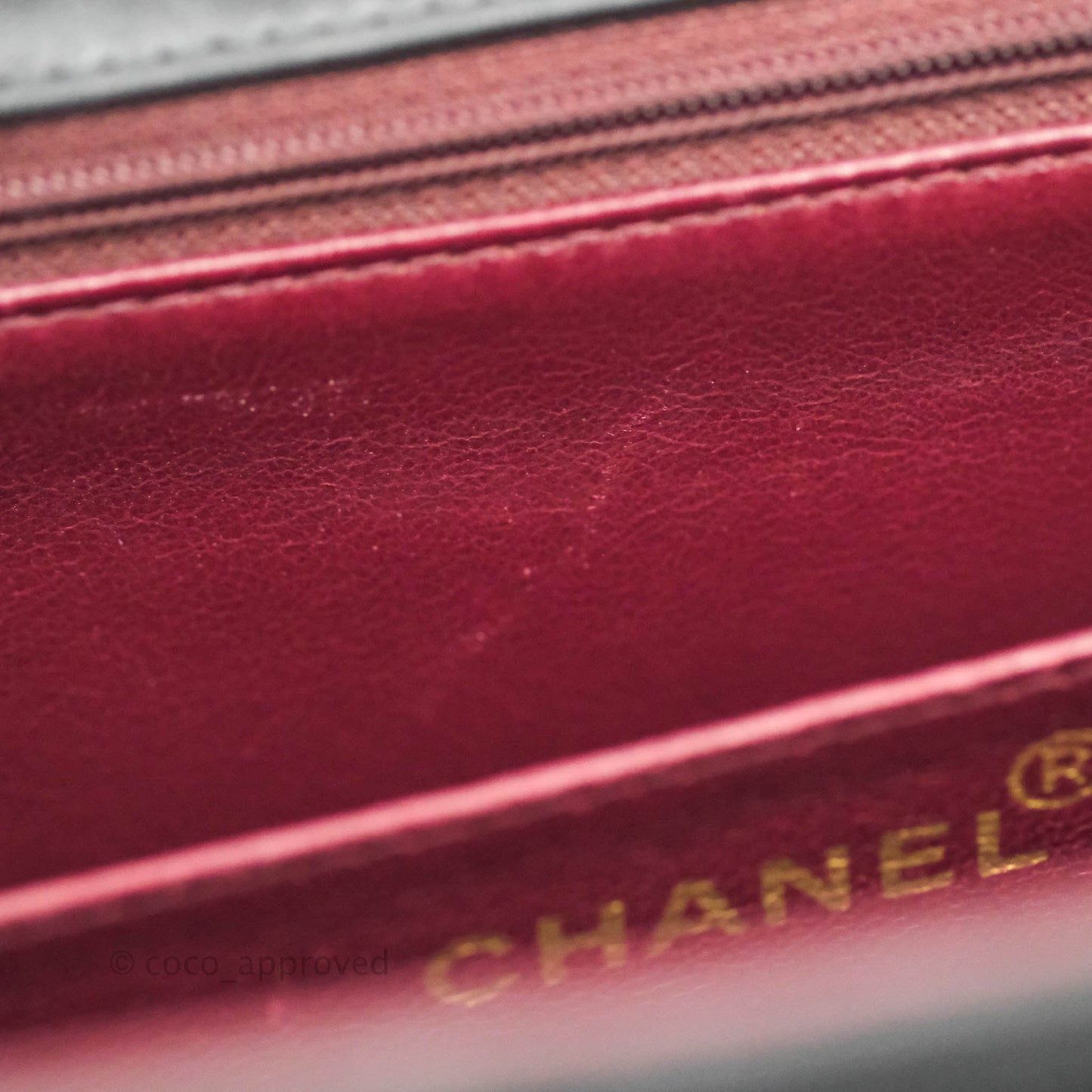 Chanel Vintage Jumbo Single Flap Black Lambskin 24K Gold Hardware