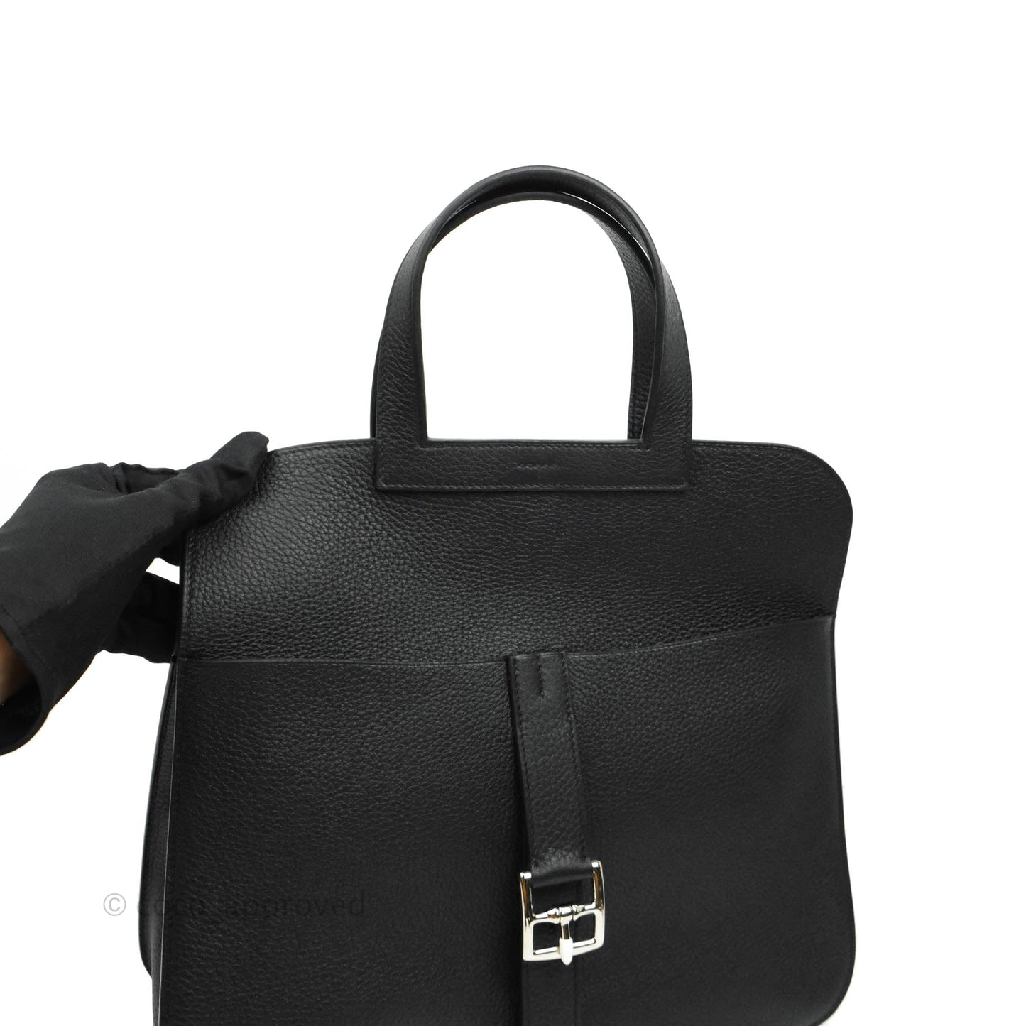 Hermès Halzan 31 Black Palladium Hardware