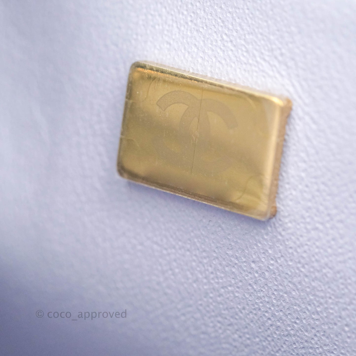 Chanel Quilted Mini Rectangular Lilac Lambskin Gold Hardware 21K