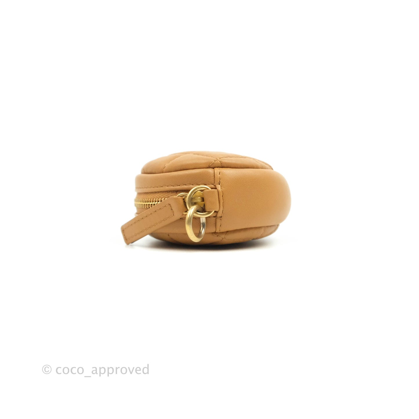 Chanel Quilted Flap With Coin Purse Caramel Calfskin Aged Gold Hardware 19K