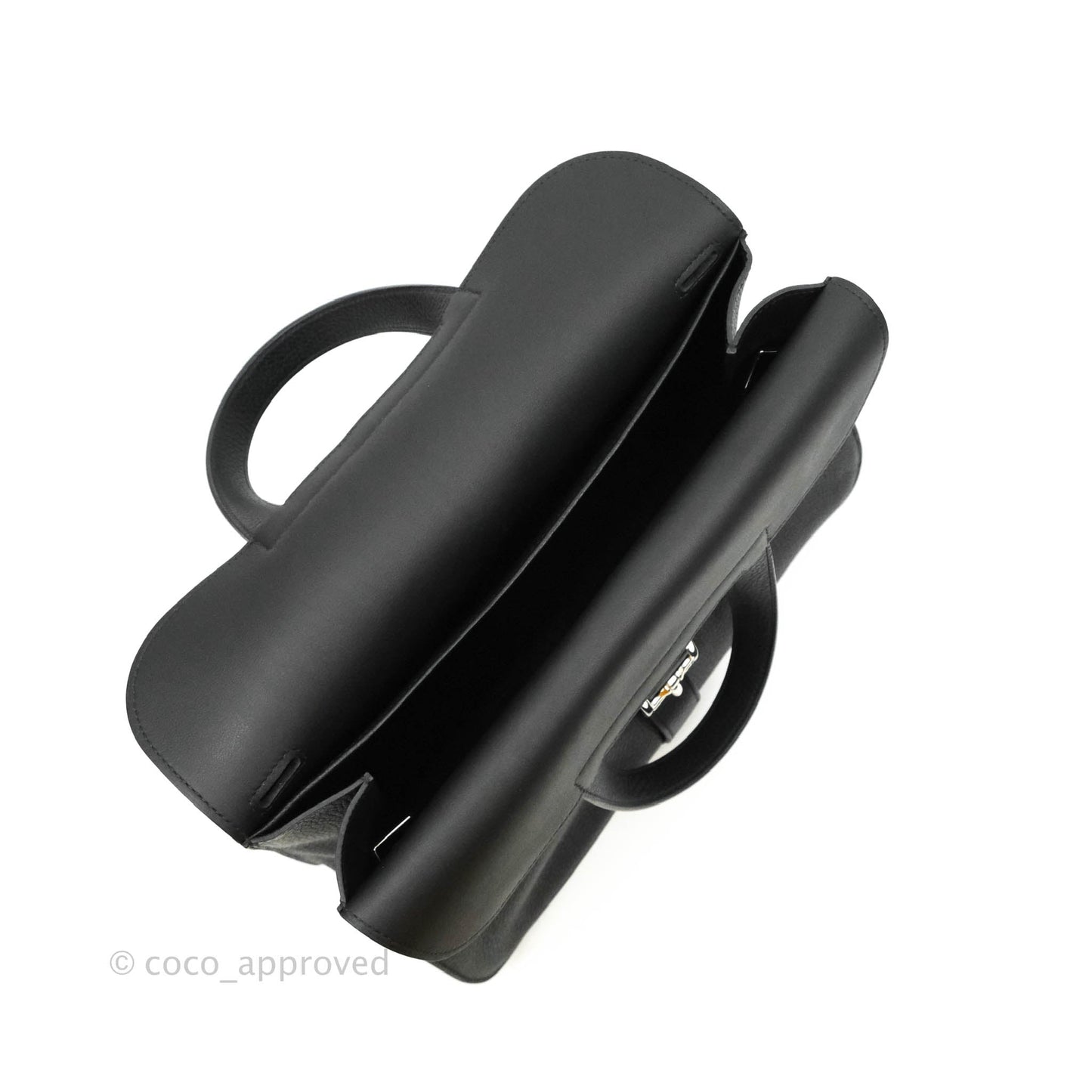 Hermès Halzan 31 Black Palladium Hardware
