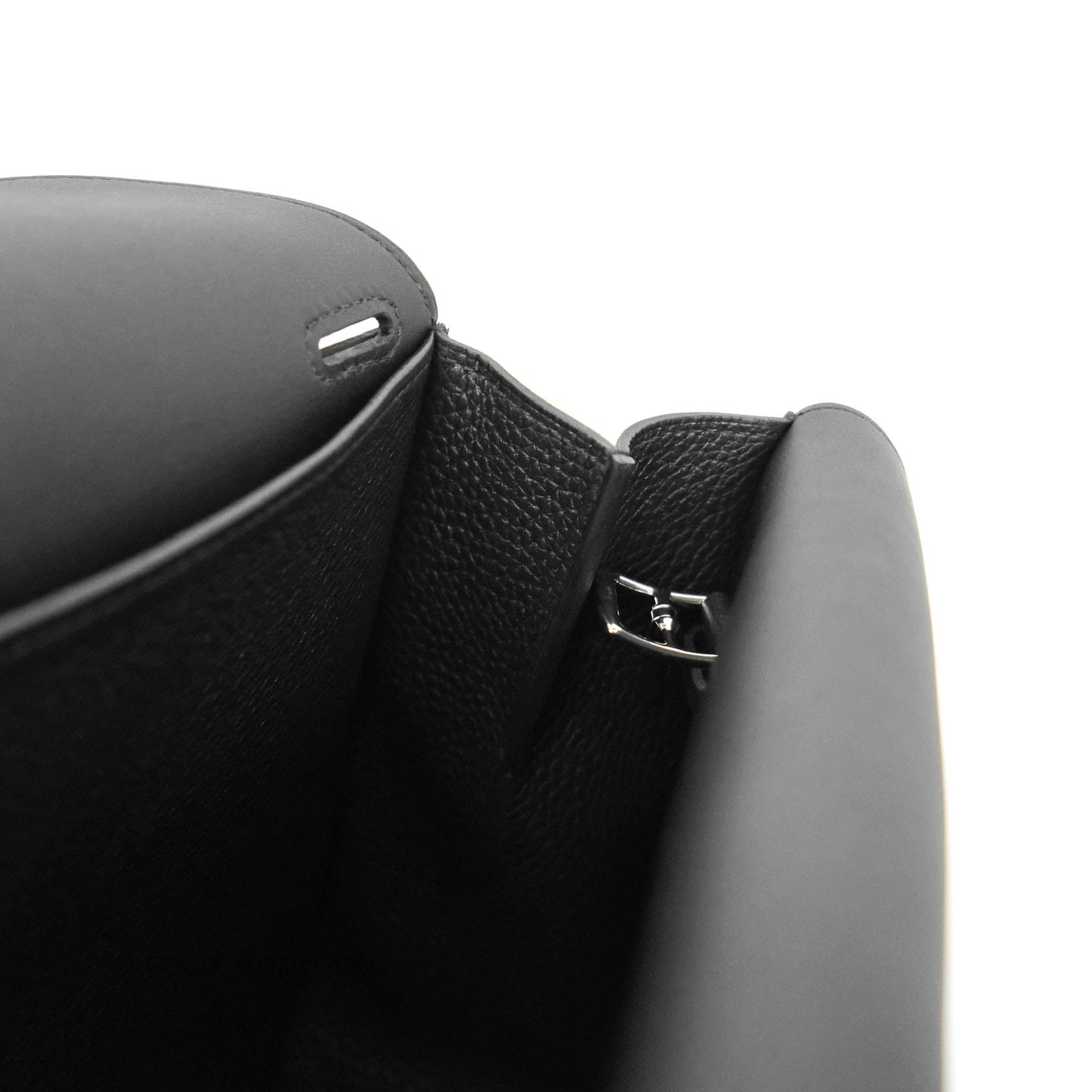 Hermès Halzan 31 Black Palladium Hardware