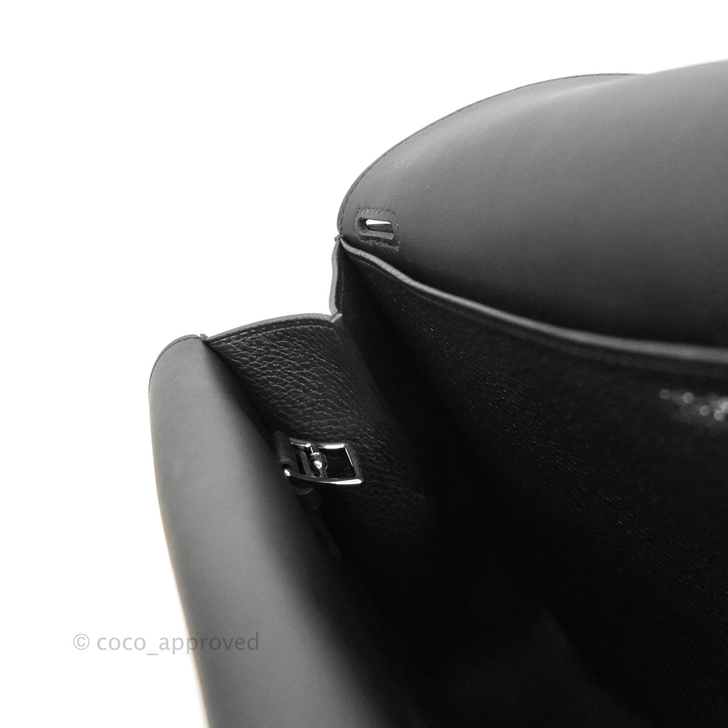Hermès Halzan 31 Black Palladium Hardware
