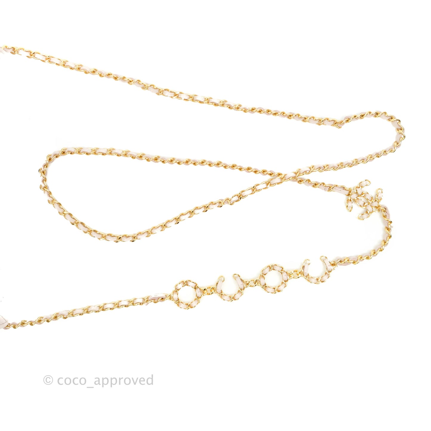 Chanel Quilted WOC Lilac Caviar CC Coco Chain Gold Hardware