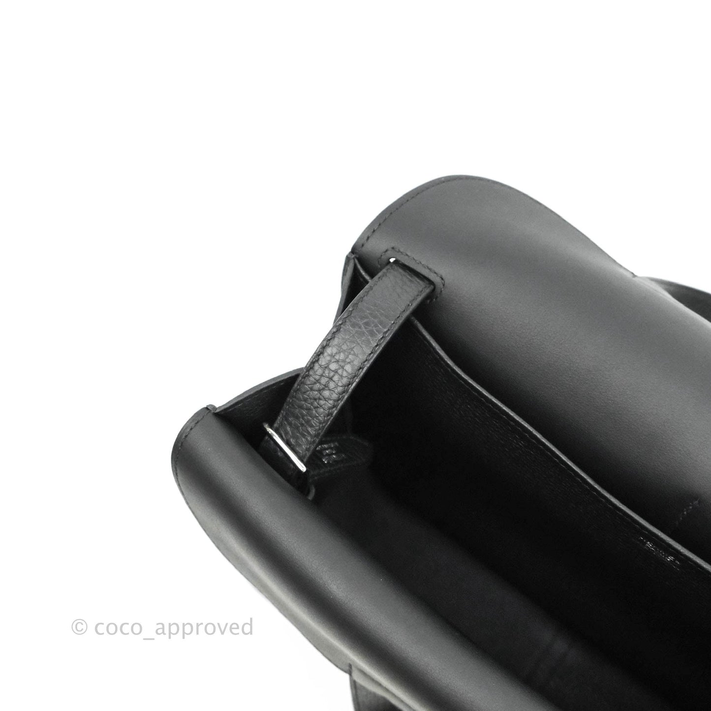 Hermès Halzan 31 Black Palladium Hardware